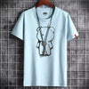 T Shirt for Men 2022 Newest Clothing Fitness White O Neck Anime Man T-Shirt for Male Oversized S-6XL New Men T-Shirts Goth Punk