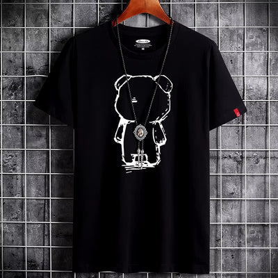 T Shirt for Men 2022 Newest Clothing Fitness White O Neck Anime Man T-Shirt for Male Oversized S-6XL New Men T-Shirts Goth Punk