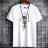 T Shirt for Men 2023 Clothing Fitness White O Neck Anime Man T-Shirt for Male Oversized S-6XL New Men T-Shirts Goth Punk