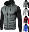 Hoodies for Men,Men'S Hoodies,Fashion Polka Dot Mens Athletic Hoodies Full-Zip Sports Long Sleeve Hooded Sweatshirts